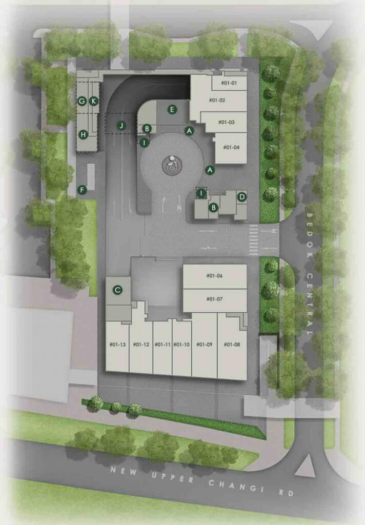 Sky Eden @ Bedok New Condo Site Plan Level 1 , Basement 1 And 2