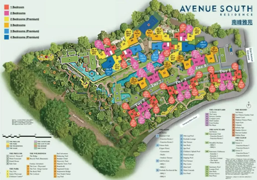 Avenue South Residence New Condo Launch Site Plan